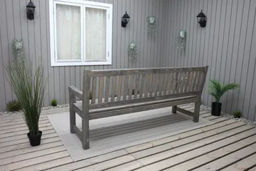 Sohva Rimforsa - Harmaa - Puutarhakalusteet - Ulkosohva & puutarhapenkki - Puutarhapenkki & ulkopenkki