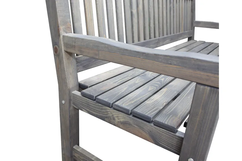 Sohva Rimforsa - Harmaa - Puutarhakalusteet - Ulkosohva & puutarhapenkki - Puutarhapenkki & ulkopenkki