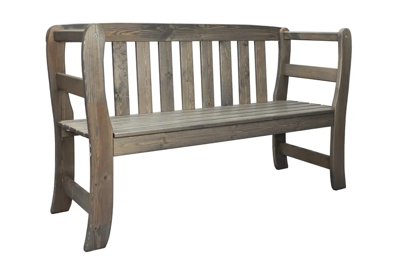 Sohva Rosenberg - Harmaa - Puutarhakalusteet - Ulkosohva & puutarhapenkki - Puutarhapenkki & ulkopenkki