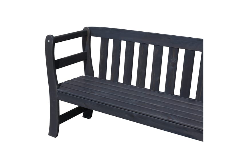 Sohva Rosenberg - Kahvimusta - Puutarhakalusteet - Ulkosohva & puutarhapenkki - Puutarhapenkki & ulkopenkki