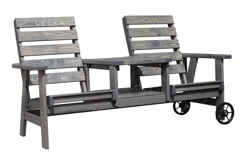 Ulkopenkki KIngdom 177 cm, Harmaa