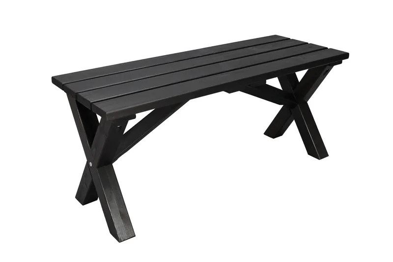 Ulkopenkki Lietinna 100 cm, Musta