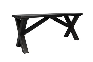 Ulkopenkki Lietinna 100 cm - Musta - Puutarhakalusteet - Ulkosohva & puutarhapenkki - Puutarhapenkki & ulkopenkki