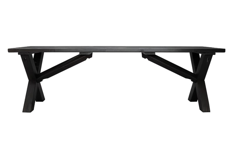 Ulkopenkki Lietinna 140 cm - Musta - Puutarhakalusteet - Ulkosohva & puutarhapenkki - Puutarhapenkki & ulkopenkki