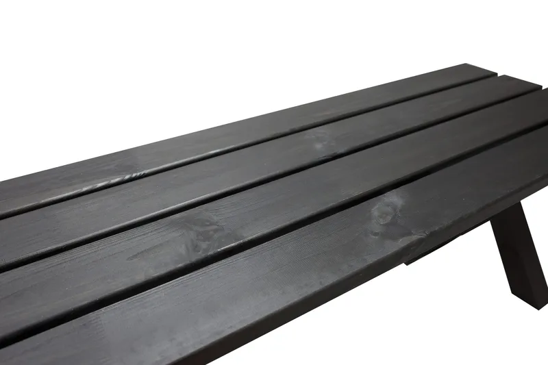 Ulkopenkki Lietinna 140 cm - Musta - Puutarhakalusteet - Ulkosohva & puutarhapenkki - Puutarhapenkki & ulkopenkki