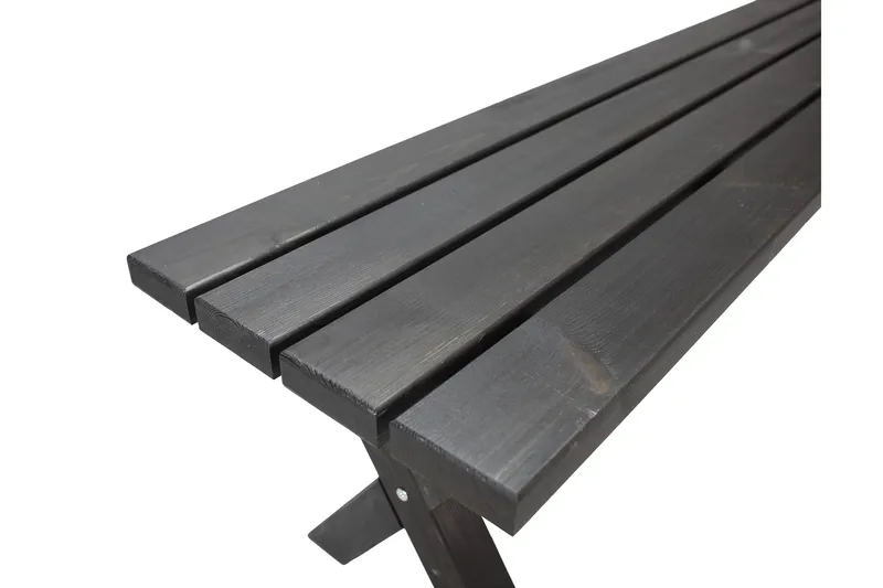 Ulkopenkki Lietinna 180 cm - Musta - Puutarhakalusteet - Ulkosohva & puutarhapenkki - Puutarhapenkki & ulkopenkki