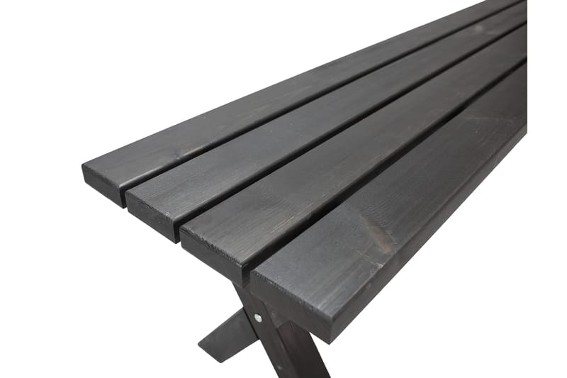 Ulkopenkki Lietinna 180 cm - Musta - Puutarhakalusteet - Ulkosohva & puutarhapenkki - Puutarhapenkki & ulkopenkki