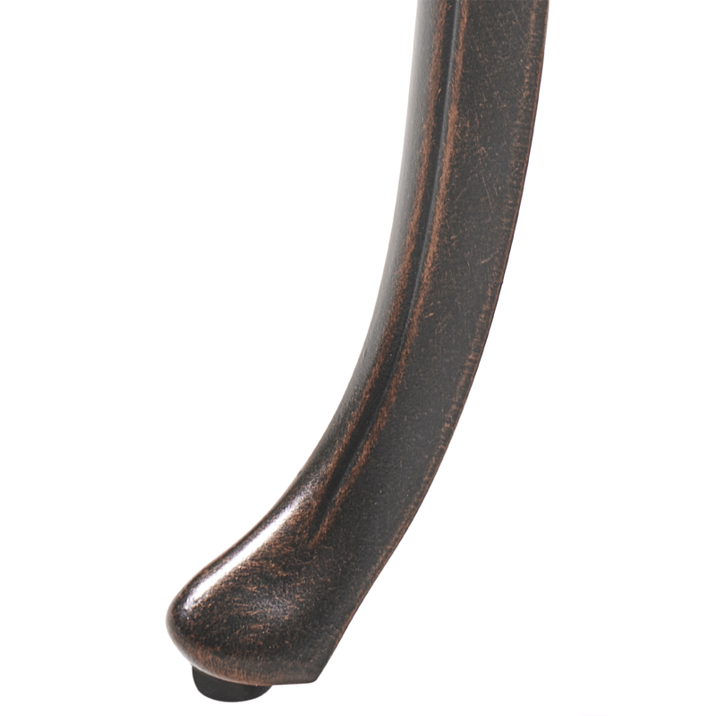 Puutarhapenkki Piura 88 cm Alumiini - Ruskea - Puutarhakalusteet - Ulkosohva & puutarhapenkki - Puutarhapenkki & ulkopenkki