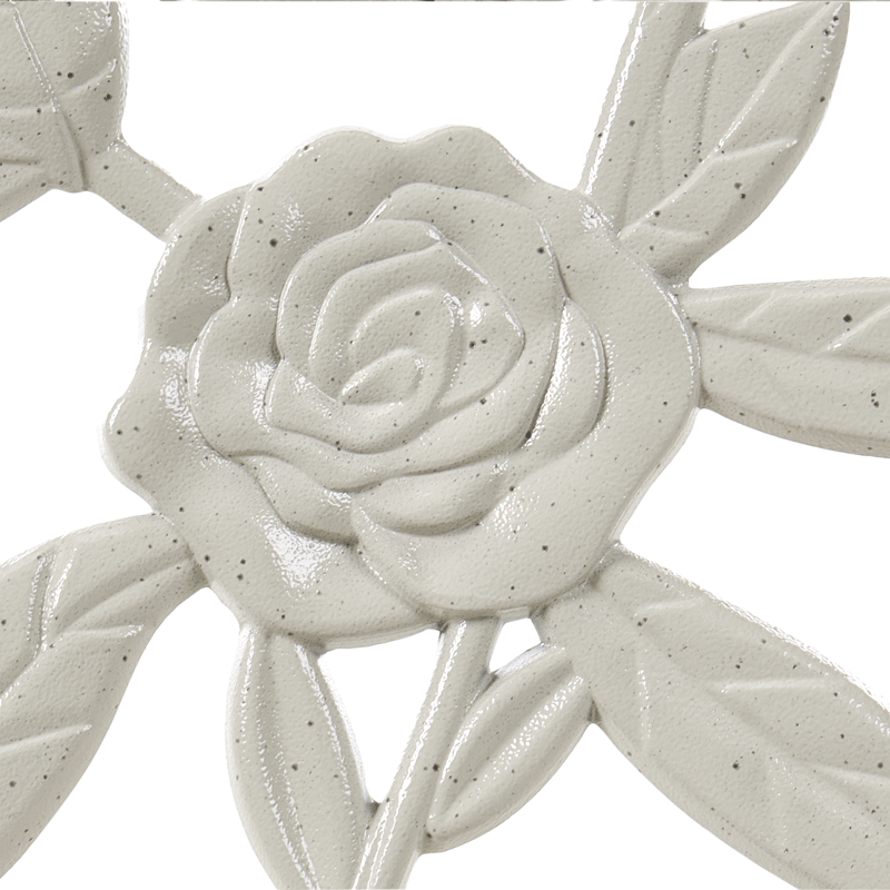 Puutarhapenkki Piura 88 cm Alumiini - Valkoinen - Puutarhakalusteet - Ulkosohva & puutarhapenkki - Puutarhapenkki & ulkopenkki