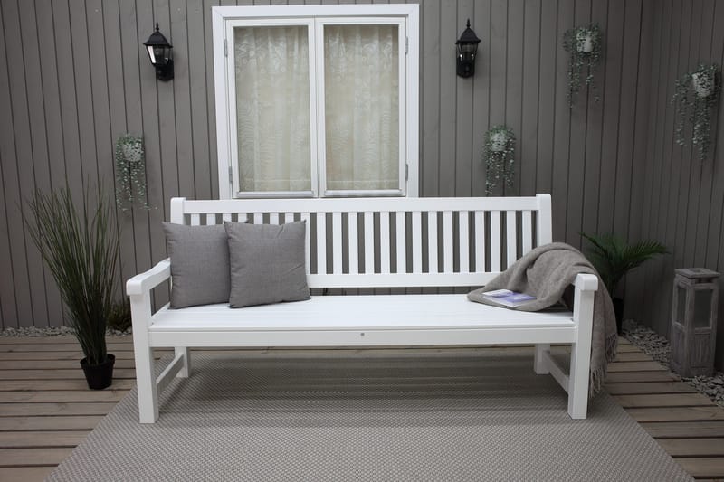 Puutarhasohva Rimforsa Valkolakattu mänty - KWA - Puutarhakalusteet - Ulkosohva & puutarhapenkki - Puutarhasohva