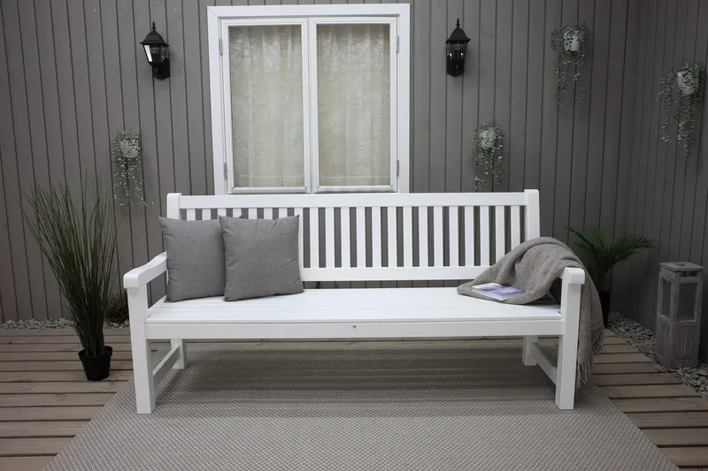 Puutarhasohva Rimforsa Valkolakattu mänty - KWA - Puutarhakalusteet - Ulkosohva & puutarhapenkki - Puutarhasohva