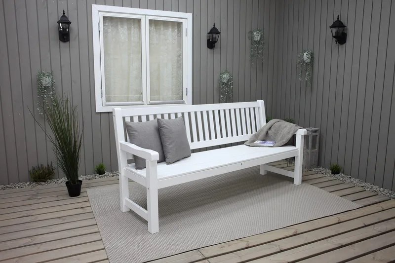 Puutarhasohva Rimforsa Valkolakattu mänty - KWA - Puutarhakalusteet - Ulkosohva & puutarhapenkki - Puutarhasohva