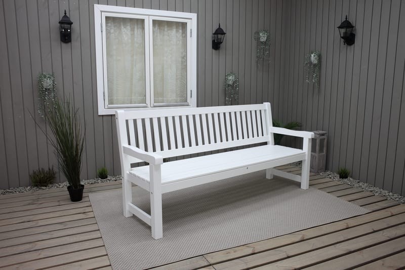 Puutarhasohva Rimforsa Valkolakattu mänty - KWA - Puutarhakalusteet - Ulkosohva & puutarhapenkki - Puutarhasohva
