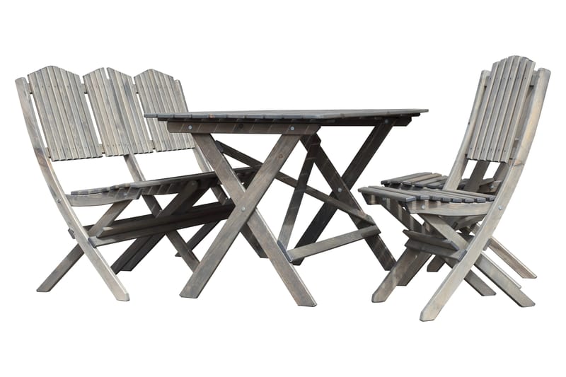 Sohva Delpino - Harmaa - Puutarhakalusteet - Ulkosohva & puutarhapenkki - Puutarhasohva