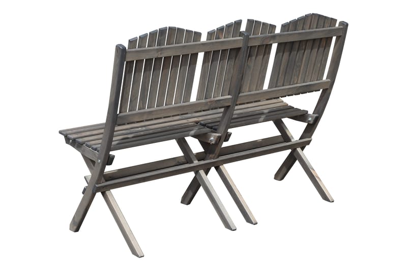 Sohva Delpino - Harmaa - Puutarhakalusteet - Ulkosohva & puutarhapenkki - Puutarhasohva