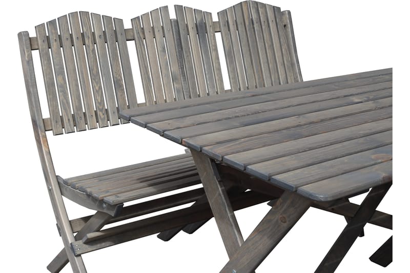 Sohva Delpino - Harmaa - Puutarhakalusteet - Ulkosohva & puutarhapenkki - Puutarhasohva