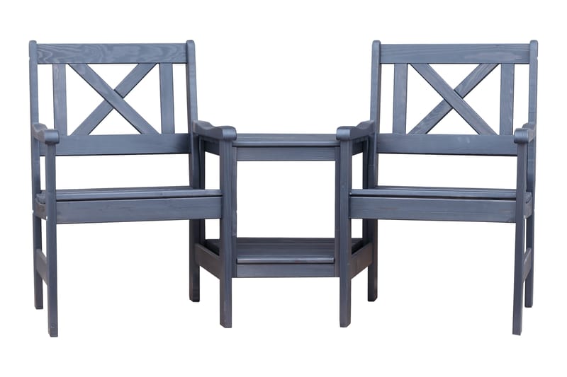 Ulkonojatuoli Olivo - Musta - Puutarhakalusteet - Ulkosohva & puutarhapenkki - Puutarhasohva