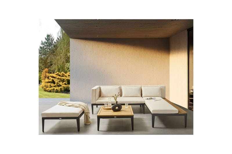 Puutarhasohvaryhmä pöydällä 3-istuttava Bracciano - Puutarhakalusteet - Terassiryhmät - Oleskeluryhmät