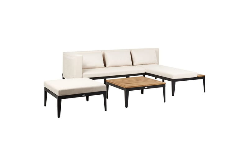 Puutarhasohvaryhmä pöydällä 3-istuttava Bracciano - Puutarhakalusteet - Terassiryhmät - Oleskeluryhmät