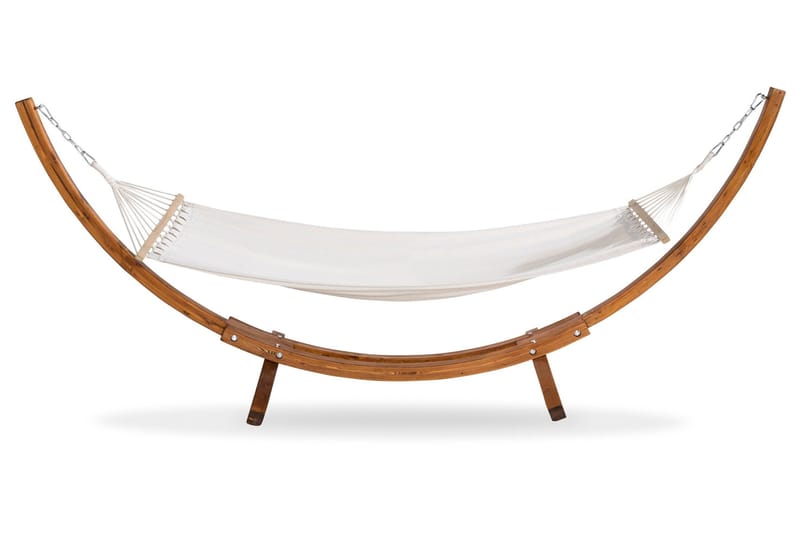 Riippumatto Hedvig telineellä - Beige - Puutarhakalusteet - Ulkosohva & puutarhapenkki - Riippumatto