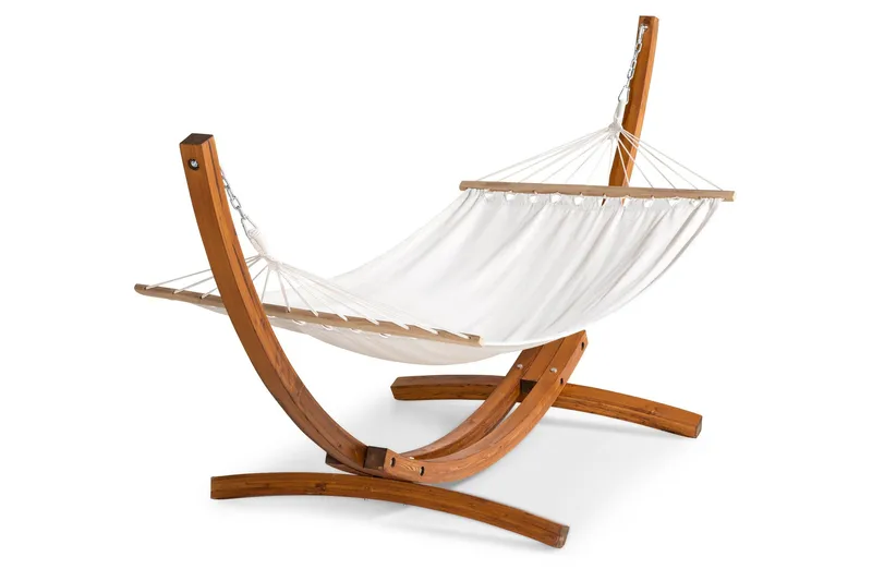 Riippumatto Hedvig telineellä, Beige