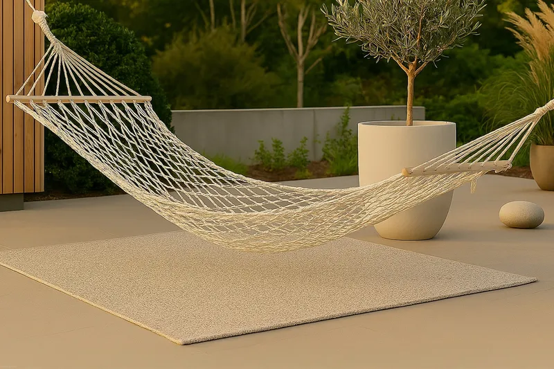 Riippumatto Ubud Luonnon - Offwhite/Luonnonväri - Puutarhakalusteet - Ulkosohva & puutarhapenkki - Riippumatto