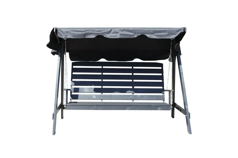 riippumatto Pelle kiitoksella Kahvi - Kahvi musta & musta - Puutarhakalusteet - Ulkosohva & puutarhapenkki - Pihakeinu & puutarhakeinu