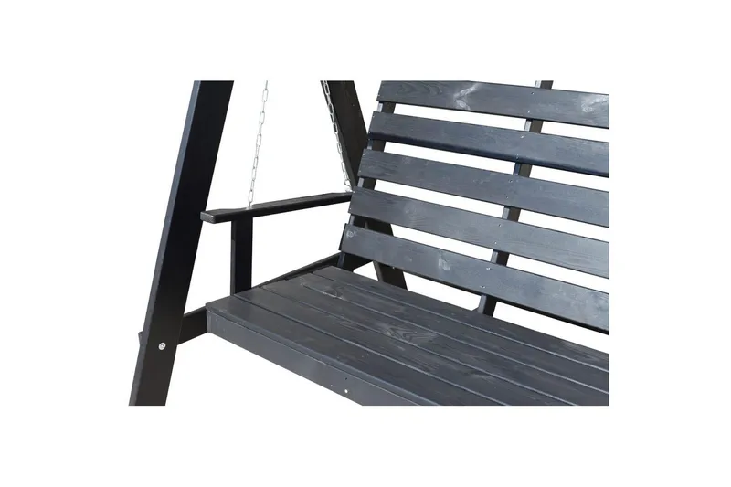 riippumatto Pelle kiitoksella Kahvi - Kahvi musta & musta - Puutarhakalusteet - Ulkosohva & puutarhapenkki - Pihakeinu & puutarhakeinu