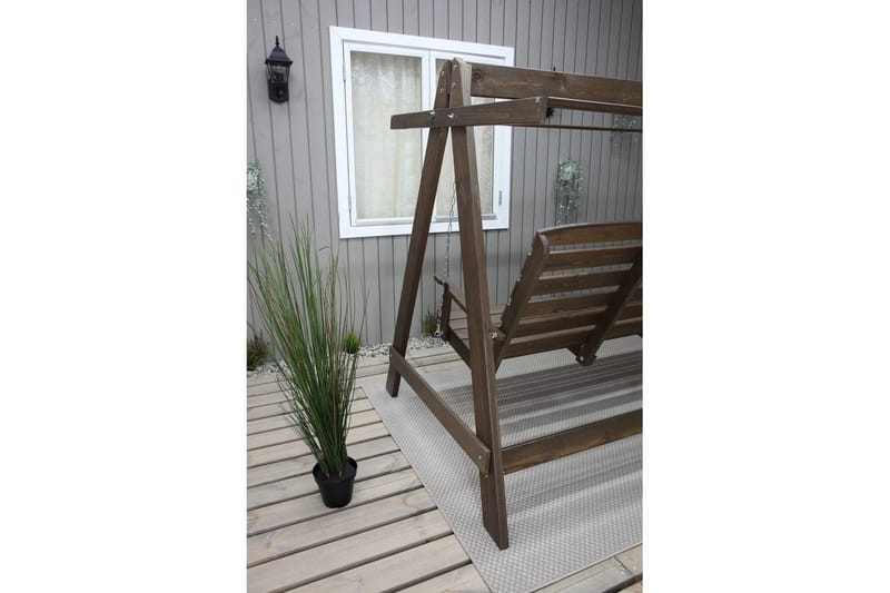 riippumatto Pelle kiitoksella - Ruskea & beige - Puutarhakalusteet - Ulkosohva & puutarhapenkki - Pihakeinu & puutarhakeinu