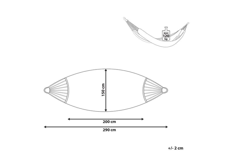 Riipputuoli Rocca - Harmaa - Puutarhakalusteet - Ulkosohva & puutarhapenkki - Riippumatto