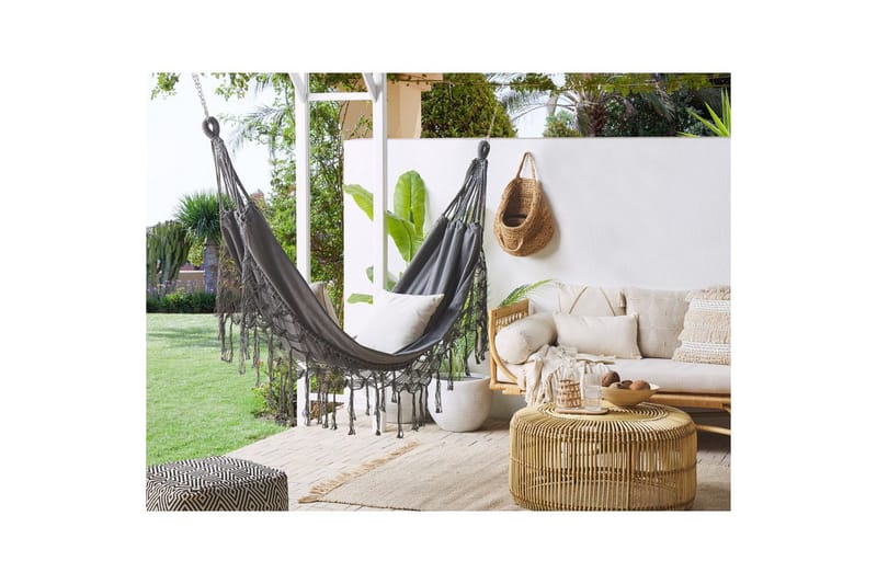 Riipputuoli Rocca - Harmaa - Puutarhakalusteet - Ulkosohva & puutarhapenkki - Riippumatto