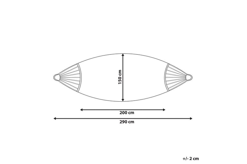 Riipputuoli Rocca - Vaaleanharmaa - Puutarhakalusteet - Ulkosohva & puutarhapenkki - Riippumatto