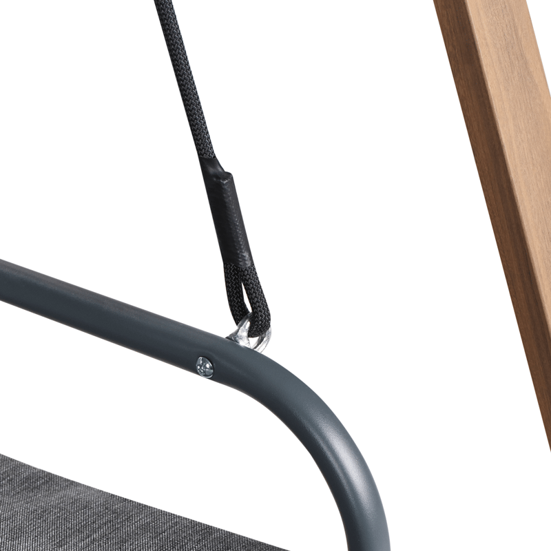 Riipputuoli ulos Bonagia Teräs - Harmaa/ruskea - Puutarhakalusteet - Ulkosohva & puutarhapenkki - Pihakeinu & puutarhakeinu