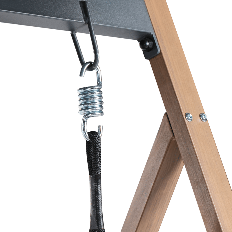 Riipputuoli ulos Bonagia Teräs - Harmaa/ruskea - Puutarhakalusteet - Ulkosohva & puutarhapenkki - Pihakeinu & puutarhakeinu