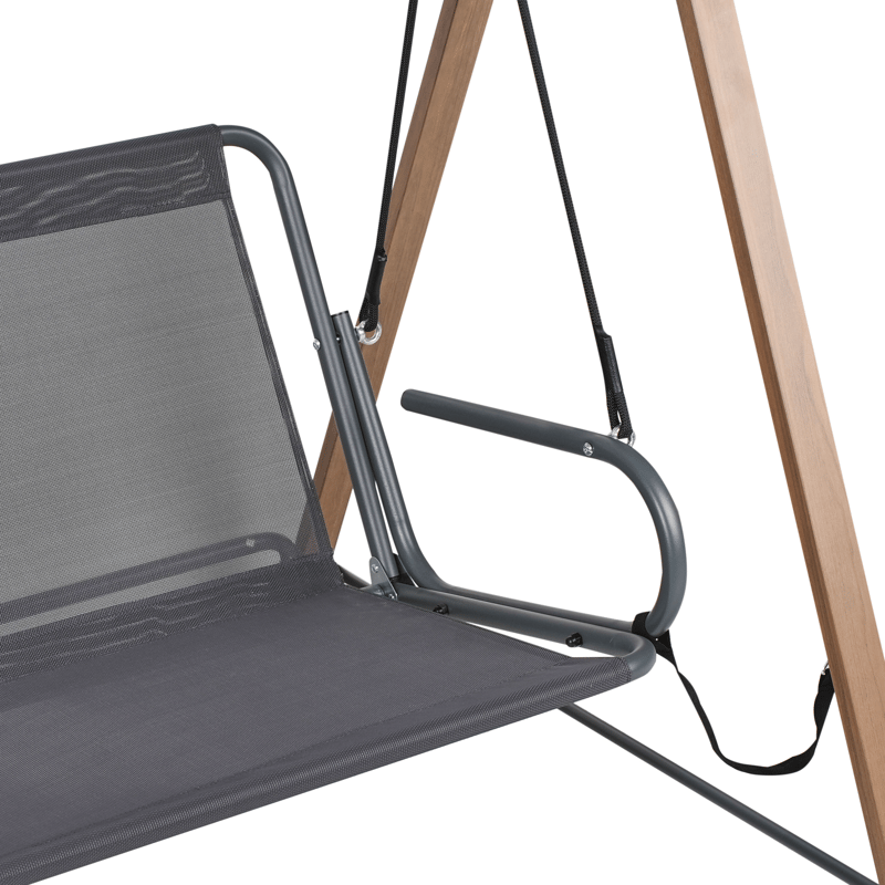 Riipputuoli ulos Bonagia Teräs - Harmaa/ruskea - Puutarhakalusteet - Ulkosohva & puutarhapenkki - Pihakeinu & puutarhakeinu