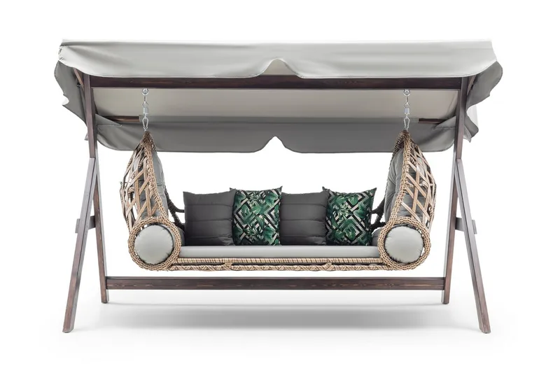 Saltanat Täydellinen Keinutuoli 263 cm, Harmaa