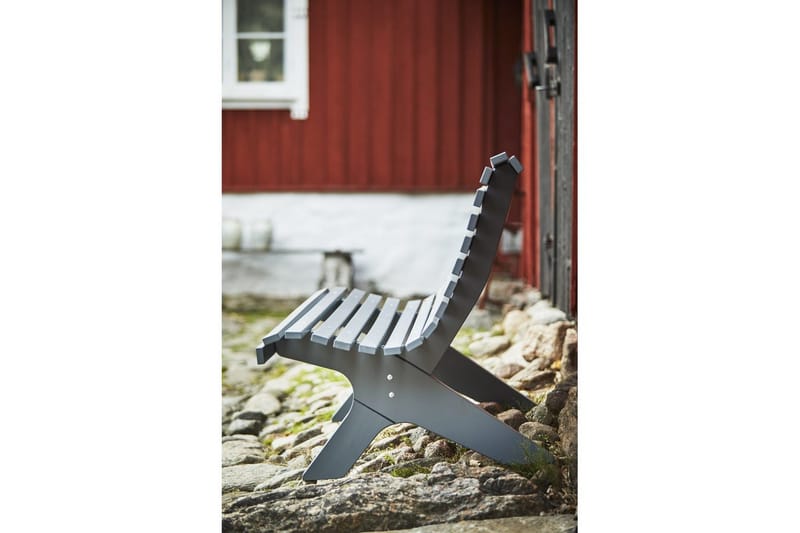 Sohva Hillerstorp Lund Teräsharmaa - Teräsharmaa - Puutarhakalusteet - Ulkosohva & puutarhapenkki - Puutarhasohva