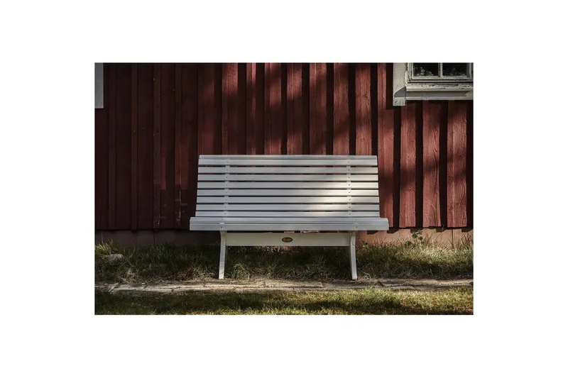 Sohva Hillerstorp Lund Valkoinen - Valkoinen - Puutarhakalusteet - Ulkosohva & puutarhapenkki - Puutarhasohva