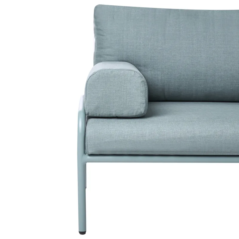 Sohva ulos 2-istuttava Solofra - Vihreä - Puutarhakalusteet - Parveke - Parvekekalusteet - Parvekesohva