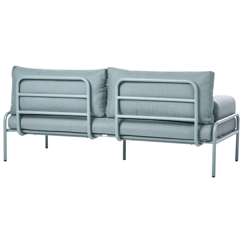 Sohva ulos 2-istuttava Solofra - Vihreä - Puutarhakalusteet - Parveke - Parvekekalusteet - Parvekesohva