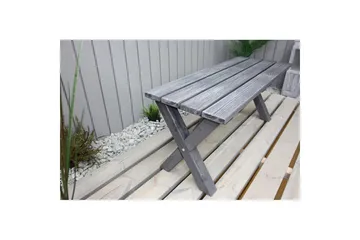 Ulkopenkki Scottsdale 100 cm - Shabby Chic harmaa, 100 cm - Puutarhakalusteet - Ulkosohva & puutarhapenkki - Puutarhapenkki & ulkopenkki