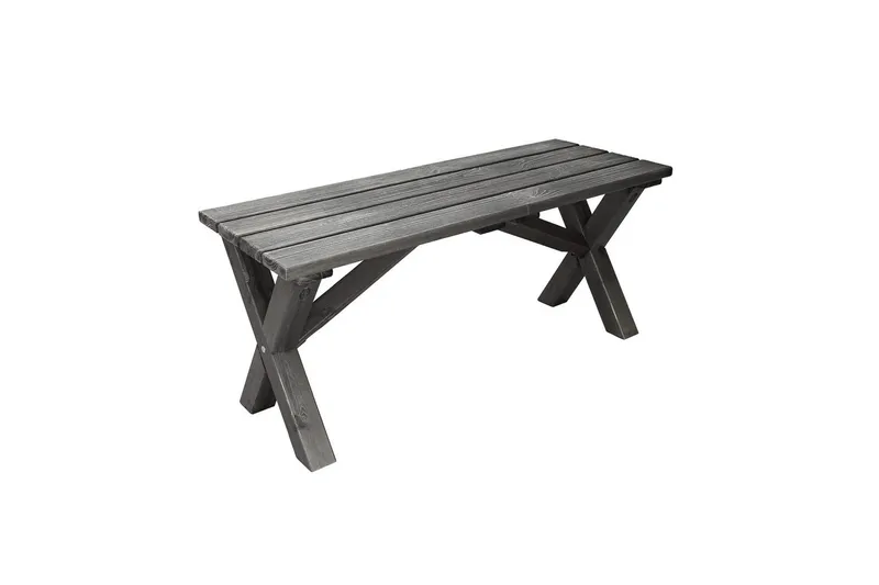 Ulkopenkki Scottsdale 100 cm, Shabby Chic harmaa, 100 cm