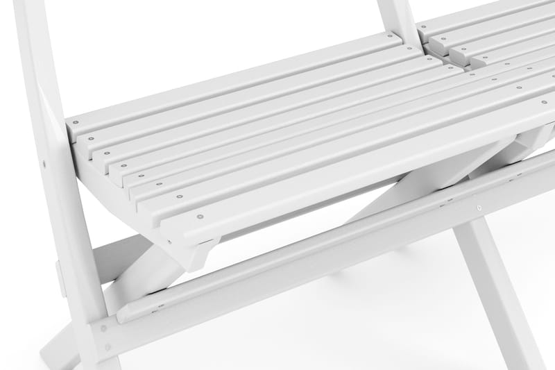 Ulkosohva 110x60x89 cm - Valkoinen - Puutarhakalusteet - Ulkosohva & puutarhapenkki - Puutarhapenkki & ulkopenkki