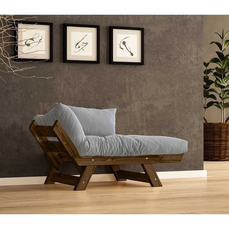 Zylar 2-istuttava Vuodesohva - Harmaa - Huonekalut - Sohva - Vuodesohva - 2 istuttava vuodesohva