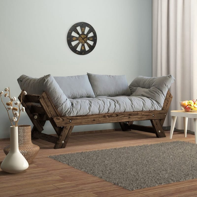 Zylar 2-istuttava Vuodesohva - Harmaa - Huonekalut - Sohva - Vuodesohva - 2 istuttava vuodesohva