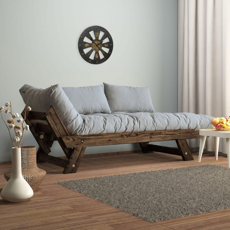 Zylar 2-istuttava Vuodesohva - Harmaa - Huonekalut - Sohva - Vuodesohva - 2 istuttava vuodesohva