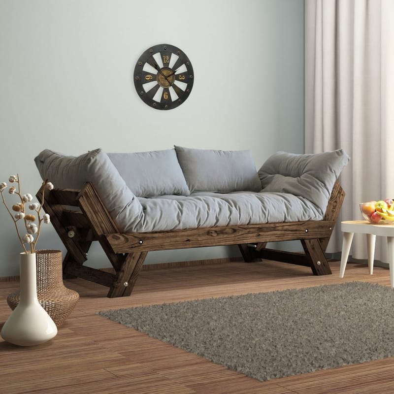 Zylar 2-istuttava Vuodesohva, Harmaa