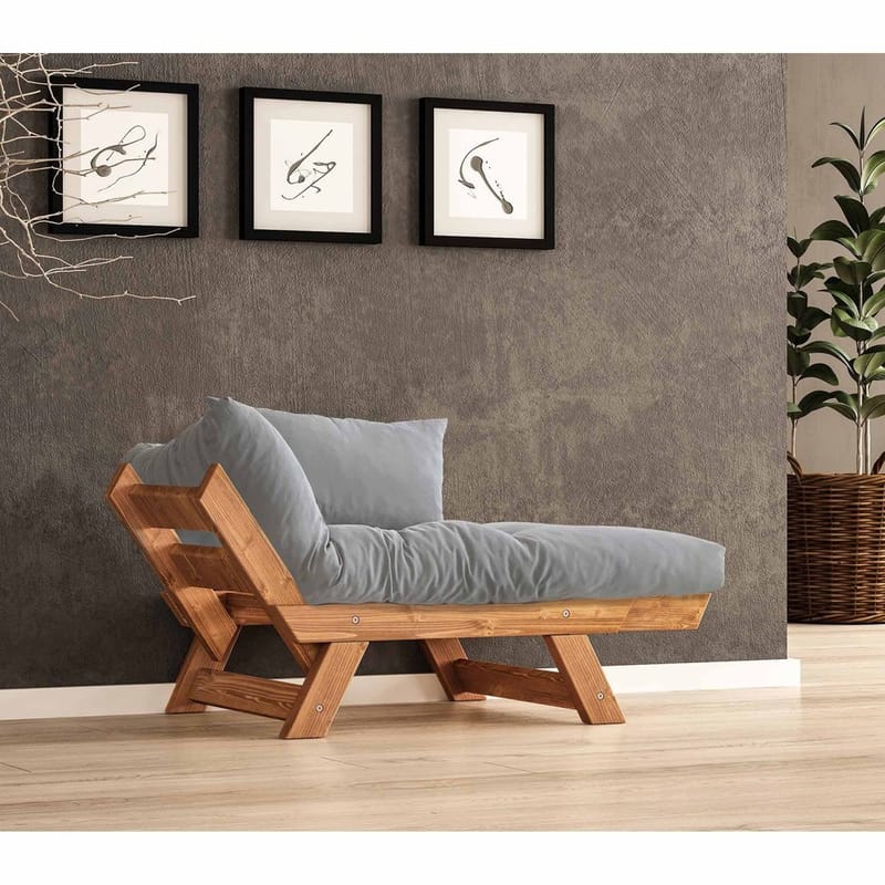 Zylar 2-istuttava Vuodesohva - Hiilenharmaa - Huonekalut - Sohva - Vuodesohva - 2 istuttava vuodesohva