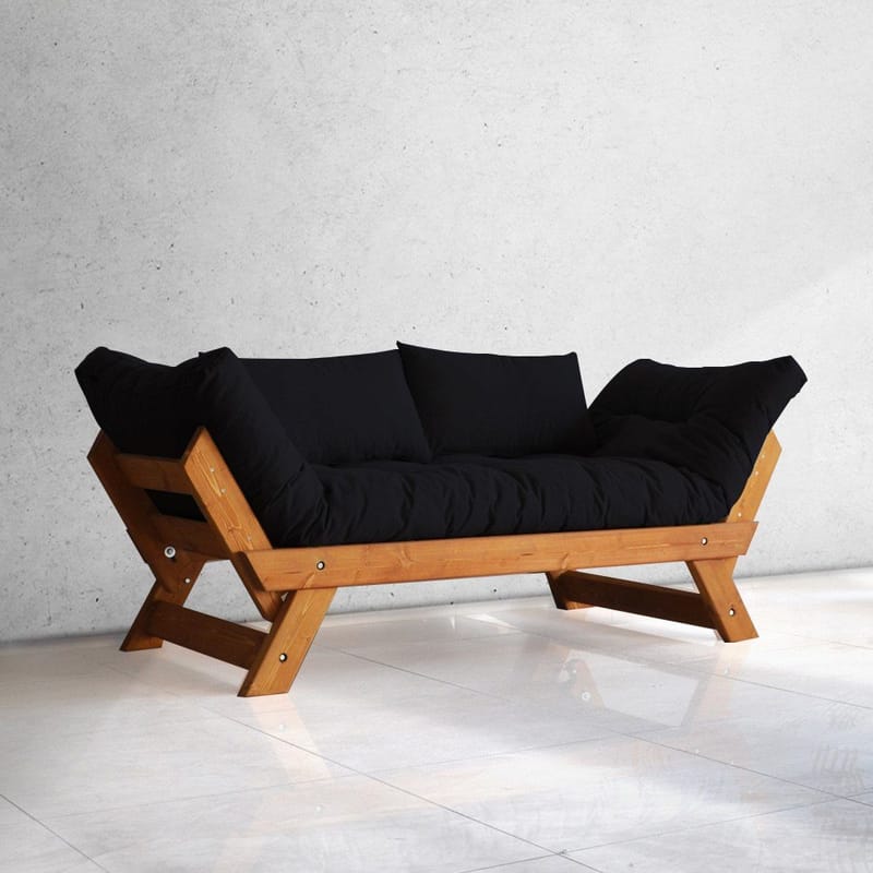 Zylar 2-istuttava Vuodesohva, Musta