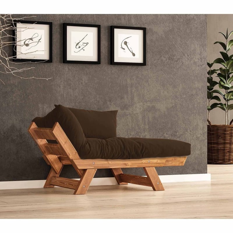 Zylar 2-istuttava Vuodesohva - Ruskea - Huonekalut - Sohva - Vuodesohva - 2 istuttava vuodesohva